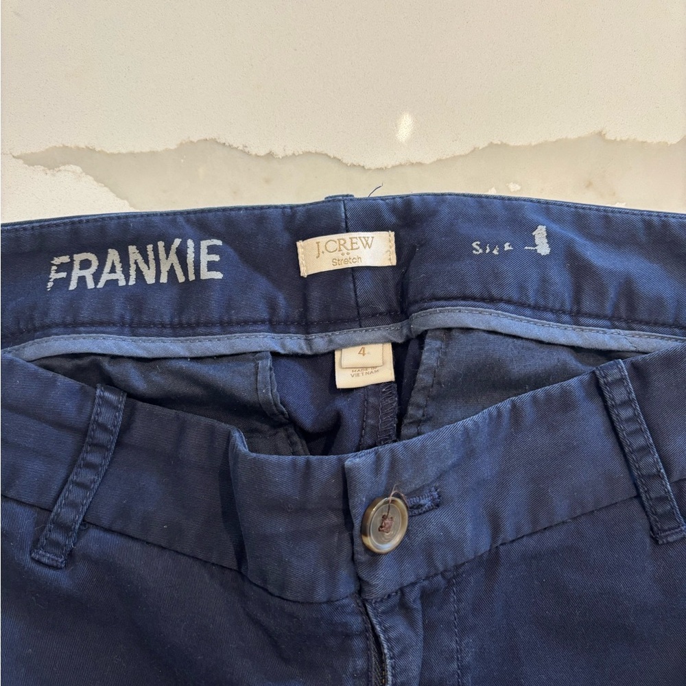 J.Crew Dark Blue Casual Chinos